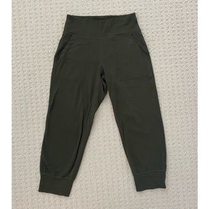 Lululemon Align Jogger Crop 23” in Dark Olive
